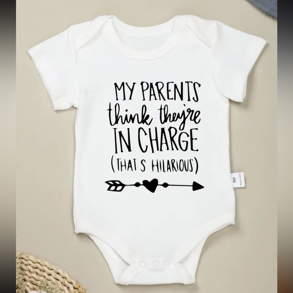 100% cotton onesie funny boy girl 3 6 9 12 months